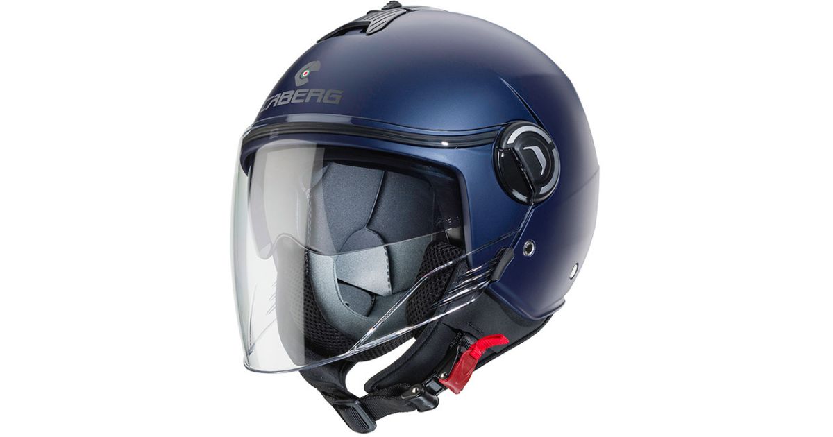 Casco jet Caberg Uptown Matt Gun Metal moto